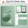 MoKo 2 Pièces Protecteurs d'Écran Anti-Reflets pour 6" All-New Kindle Basic Kindle11e Génération 2024/2022, Film Protecteur PET 