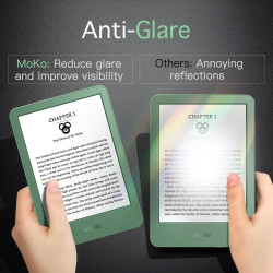 MoKo 2 Pièces Protecteurs d'Écran Anti-Reflets pour 6" All-New Kindle Basic Kindle11e Génération 2024/2022, Film Protecteur PET 