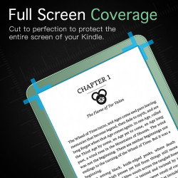 MoKo 2 Pièces Protecteurs d'Écran Anti-Reflets pour 6" All-New Kindle Basic Kindle11e Génération 2024/2022, Film Protecteur PET 