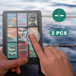 Protecteur d’écran kindle (pack de 2) pour kindle paperblanc 12e génération 7 » 2024 et kindle colorsoft signature edition 7 » 2