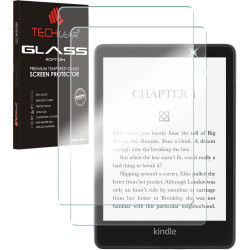 Techgear 2 pack verre trempé amazon kindle paperblanc 5 / paperblanc signature/paperblanc kids 6,8 pouces (2021 / 11ème générati