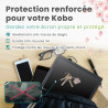BELLEMOND | Lot de 2 | Film protecteur mat Kent Paper pour Kobo Libra Colour 7” (2024) & Libra 2 (2021) | Fabriqué au Japon | An
