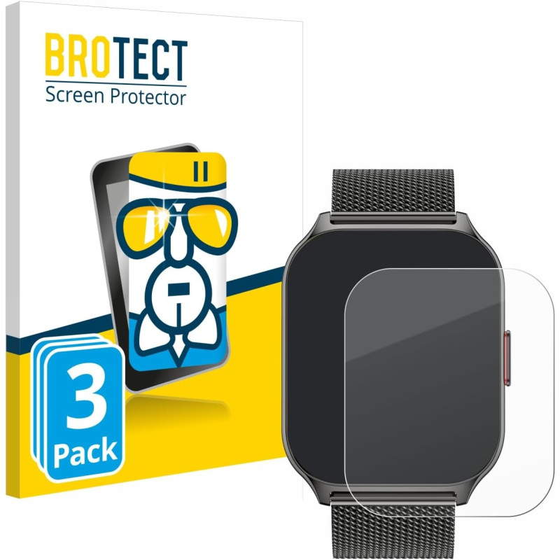 brotect Protection Écran Verre pour Zoskvee P95 2" (3 Pièces) Film Protecteur Vitre 9H [Anti-Rayures, Transparent]