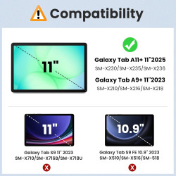 MoKo Lot de 3 Protection Écran Paperlike pour 11" Samsung Galaxy Tab A11 Plus/A11+ 2025, Écrire et Dessiner Comme Sur du Papier,