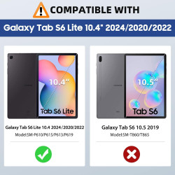 MoKo Protecteur d'Écran Compatible avec Samsung Galaxy Tab S6 Lite 10,4 2024/2022 (P613/P619) & 2020 (SM-P610/P615), (lot de 2) 