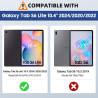 MoKo Protecteur d'Écran Compatible avec Samsung Galaxy Tab S6 Lite 10,4 2024/2022 (P613/P619) & 2020 (SM-P610/P615), (lot de 2) 