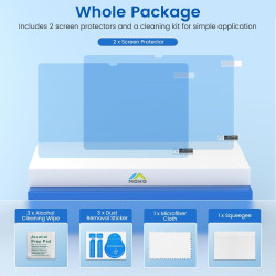 MoKo Lot de 2 Protections d'Écran Compatibles avec Galaxy Tab S10 FE+ 13,1 Pouces 2025, Film à Sensation Papier pour l'Écriture,