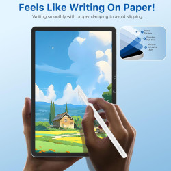 MoKo Lot de 2 Protection Écran Paperlike pour Samsung Galaxy Tab S11 S10 Lite S10 FE S9 FE S9 S8 S7 Film Anti-reflet pour Écrire