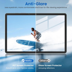 MoKo Lot de 2 Protection Écran Paperlike pour Samsung Galaxy Tab S11 S10 Lite S10 FE S9 FE S9 S8 S7 Film Anti-reflet pour Écrire