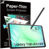 MoKo Lot de 3 Protecteurs D'écran Paper-Feel pour Samsung Galaxy Tab A11 2025 8,7 pouces, Film PET Mat Antireflet pour Tablette 