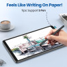 MoKo Lot de 3 Protecteurs D'écran Paper-Feel pour Samsung Galaxy Tab A11 2025 8,7 pouces, Film PET Mat Antireflet pour Tablette 