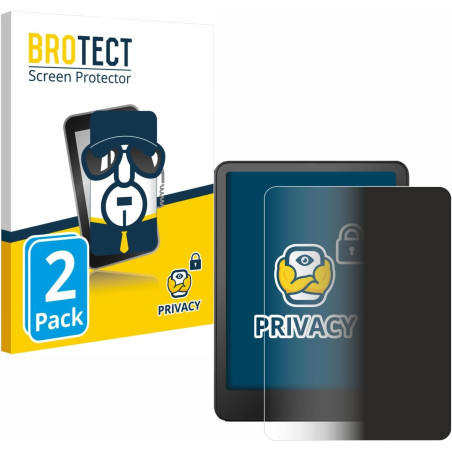 Brotect 2 pièces protection anti-espion pour amazon kindle paperblanc 2024 (12. gen.) [, écran de confidentialité, filtre de lum
