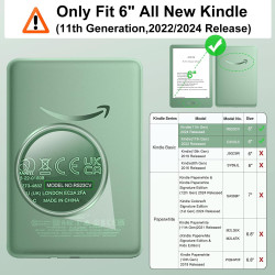 MoKo Lot de 2 Verres Trempés Protection Écran pour Liseuse 6 Pouces All-New E-Reader & Kobo Clara Colour/BW/2E, Dureté 9H Anti-R