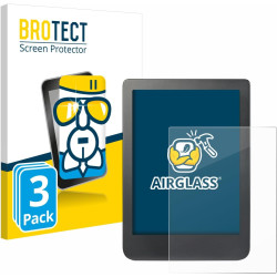 brotect Protection Écran Verre pour Kobo Clara HD (6") / BW/Colour (3 Pièces) Film Protecteur Vitre 9H [Anti-Rayures, Transparen