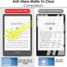Techgear [2 pack film de protection écran anti reflet mat compatible avec amazon kindle paperblanc 5 / paperblanc signature/pape