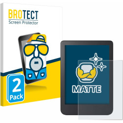brotect Protection Ecran Anti-Reflet pour Kobo Clara 2E (2 Pièces) - Film Mat