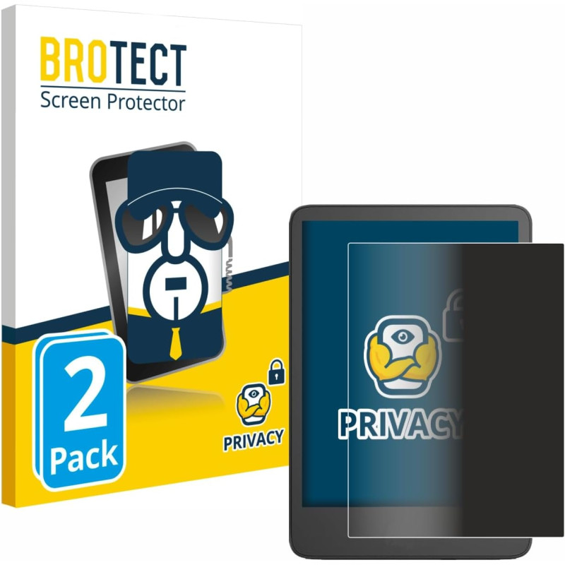 brotect 2 Pièces Protection Anti-Espion pour Amazon Kindle 2024 [Anti-Spy, Privacy Film, Écran de Confidentialité, filtre de lum