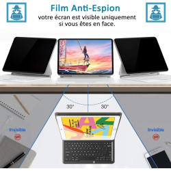 Karylax - protection d'écran anti-espion, film protecteur confidentialité privacy compatible pour liseuse kindle paperblanc 6 po