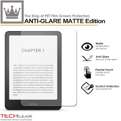 Techgear lot de 3 films protecteurs d'écran mats pour amazon kindle paperblanc/signature/kids/kindle colorsoft (version 2024/12è