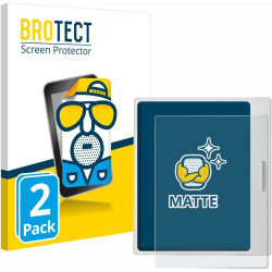 Brotect protection ecran anti-reflet pour boox go color 7 blanc edition (2 pièces) - film mat