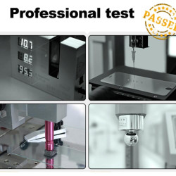 Lot de 2 Films de Protection en Verre Trempé Compatible avec Zebra TC22, Ultra Clair, Anti-Rayures, Installation Facile