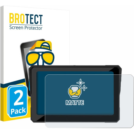 brotect Protection Ecran Anti-Reflet pour Carpuride W702 Plus 7" (2 Pièces) - Film Mat