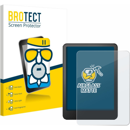 Brotect anti-reflet protection d'écran verre mat pour amazon kindle paperblanc 2024 signature edition (12. gen.) - film protecte