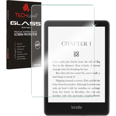 Techgear verre trempé amazon kindle paperblanc 5 / paperblanc signature/paperblanc kids 6,8 pouces (2021 / 11ème génération) - p