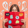 100 autocollants motivationnels uniques pour adultes et adolescents - Autocollants en vinyle imperméables et inspirants pour bou