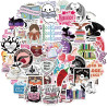 Tixlux 100PCS Autocollants Livres pour Kindle, Stickers Bookish Romantiques, Décalques Amusants Étanches Vinyle pour Amateur de 