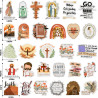 Lot de 100 autocollants de livre pour Kindle (Autocollants pour la Bible)