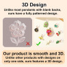 8pcs Breloques Anti-Poussière pour Kindle, 8 Styles Pendentifs Premium Forme Fraise Grenouille et Cerise Bouchons Anti-Poussière