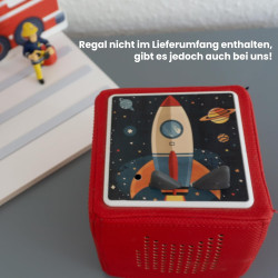 Film de protection pour Toniebox, film autocollant en tant qu'accessoire pour Tonie (Roquette, une pièce)
