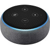Head Case Designs sous Licence Officielle Alyn Spiller Carbon Fibre Plain Mix Art Vinyle Peau Compatible avec Amazon Echo Dot (3