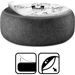 Head Case Designs sous Licence Officielle Alyn Spiller Carbon Fibre Plain Mix Art Vinyle Peau Compatible avec Amazon Echo Dot (3