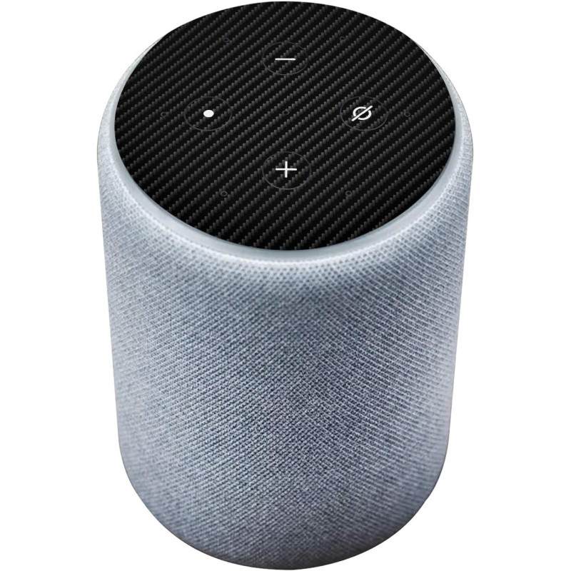 Head Case Designs sous Licence Officielle Alyn Spiller Carbon Fibre Plain Mix Art Vinyle Peau Compatible avec Amazon Echo Plus (