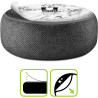 Head Case Designs sous Licence Officielle Alyn Spiller Carbon Fibre Leather Mix Art Vinyle Peau Compatible avec Amazon Echo Dot 