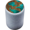 Head Case Designs sous Licence Officielle Alyn Spiller Wood and Resin Aqua Mix Art Vinyle Peau Compatible avec Amazon Echo Plus 