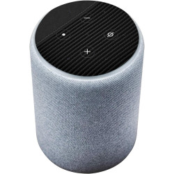 Head Case Designs sous Licence Officielle Alyn Spiller Carbon Fibre Leather Mix Art Vinyle Peau Compatible avec Amazon Echo Plus