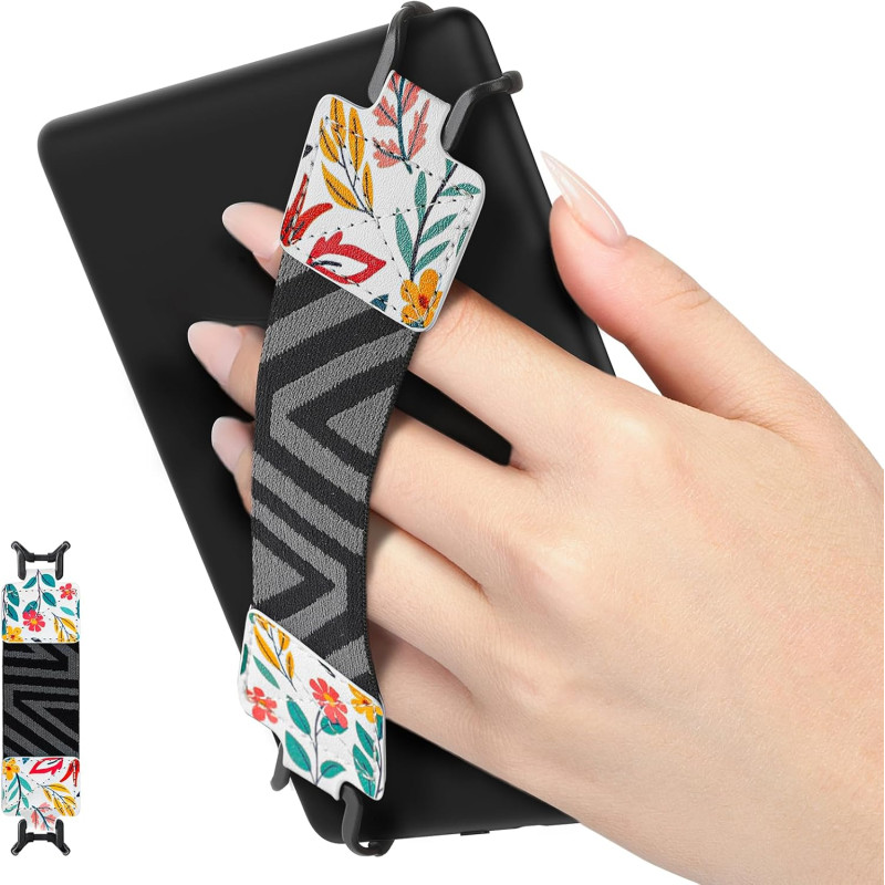 MoKo Dragonne de Sécurité pour 6-8" Kindle eReaders Fire Tablet - Kindle/Kobo/Voyaga/Lenovo/Sony Kindle E-Book Tablet, Sangle Ha