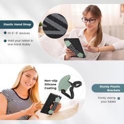 MoKo Dragonne de Sécurité pour 6-8" Kindle eReaders Fire Tablet - Kindle/Kobo/Voyaga/Lenovo/Sony Kindle E-Book Tablet, Sangle Ha