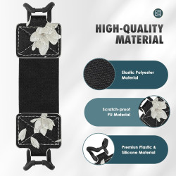 MoKo Dragonne de Sécurité pour 6-8" Kindle eReaders Fire Tablet - Kobo/Voyaga/Sony Kindle E-Book Tablet, Sangle Haute-Élastique 