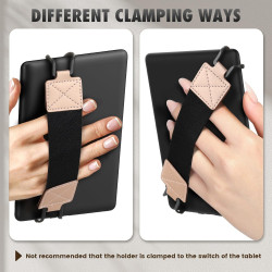 MoKo Dragonne de Sécurité pour 6-8" Kindle eReaders Fire Tablet - Kobo/Voyaga/Sony Kindle E-Book Tablet, Sangle Haute-Élastique 
