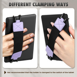 MoKo Dragonne de Sécurité pour 6-8" Kindle eReaders Fire Tablet - Kobo/Voyaga/Sony Kindle E-Book Tablet, Sangle Haute-Élastique 