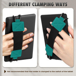 MoKo Dragonne de Sécurité pour 6-8" Kindle eReaders Fire Tablet - Kobo/Voyaga/Sony Kindle E-Book Tablet, Sangle Haute-Élastique 