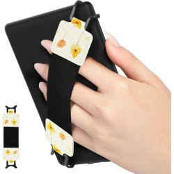 MoKo Dragonne de Sécurité pour 6-8" Kindle eReaders Fire Tablet - Kobo/Voyaga/Sony Kindle E-Book Tablet, Sangle Haute-Élastique 