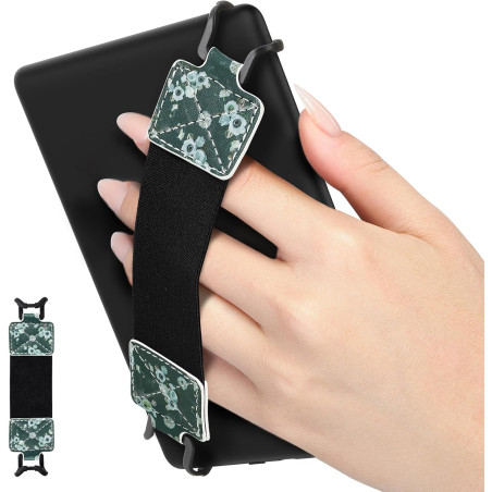 MoKo Dragonne de Sécurité pour 6-8" Kindle eReaders Fire Tablet - Kobo/Voyaga/Sony Kindle E-Book Tablet, Sangle Haute-Élastique 