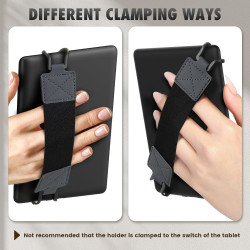 MoKo Dragonne de Sécurité pour 6-8" Kindle eReaders Fire Tablet - Kobo/Voyaga/Sony Kindle E-Book Tablet, Sangle Haute-Élastique 