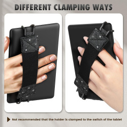 MoKo Dragonne de Sécurité pour 6-8" Kindle eReaders Fire Tablet - Kobo/Voyaga/Sony Kindle E-Book Tablet, Sangle Haute-Élastique 
