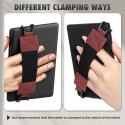 MoKo Dragonne de Sécurité pour 6-8" Kindle eReaders Fire Tablet - Kobo/Voyaga/Sony Kindle E-Book Tablet, Sangle Haute-Élastique 